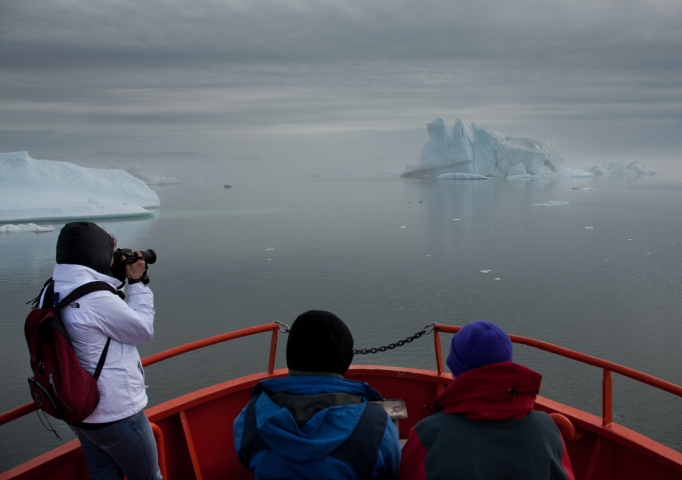 icebergs groenland